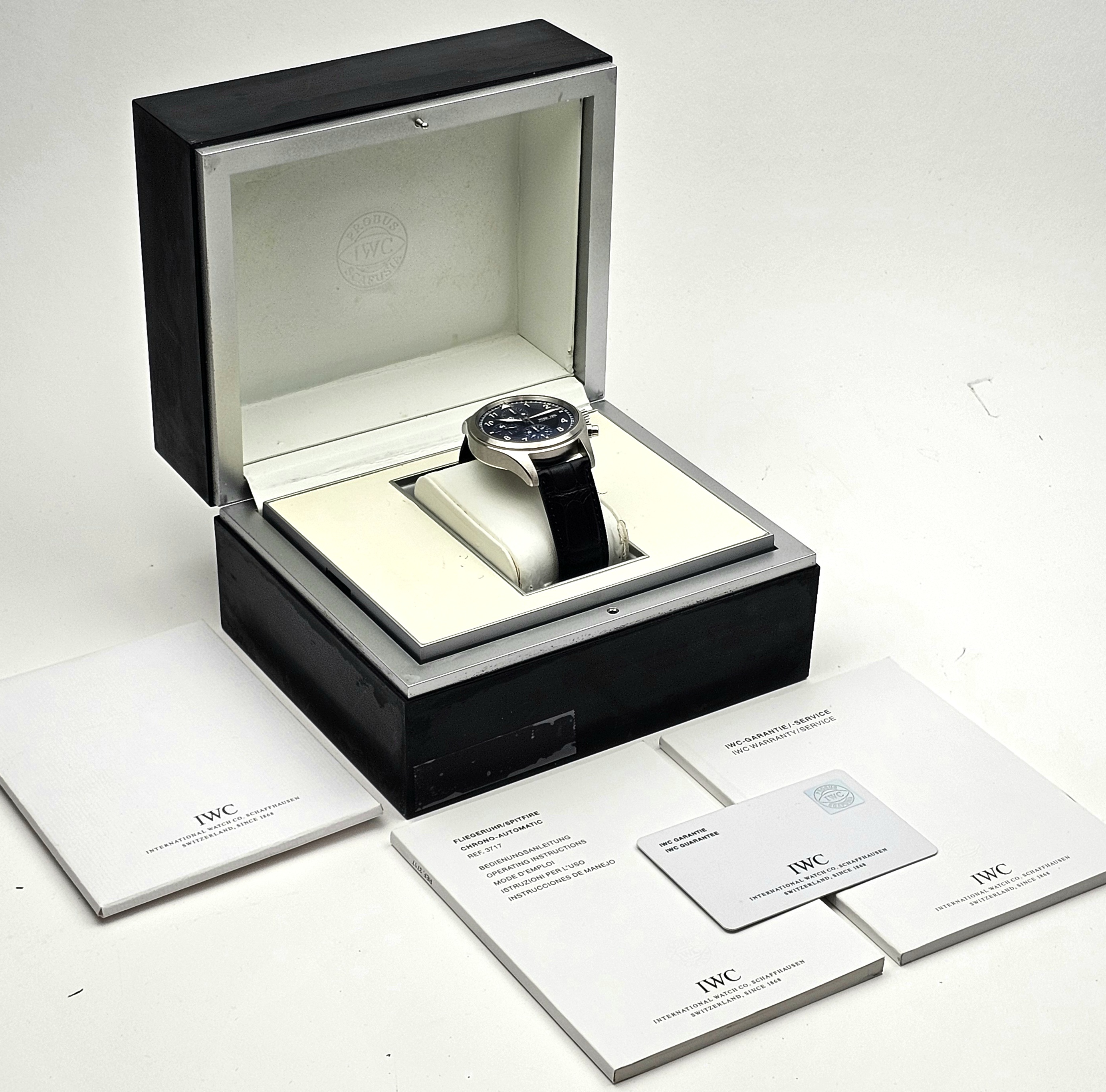 IWC Pilot's Watch Spitfire Chronograph Laureus Limited Edition 42mm - IW371712OCC - #6