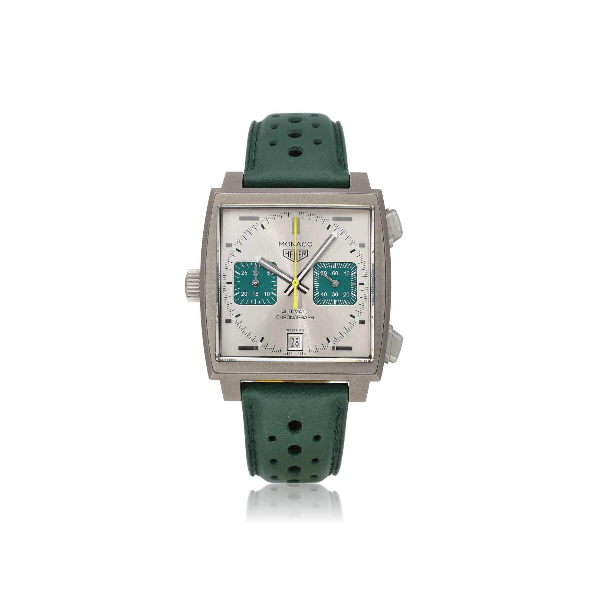 TAG Heuer Monaco Chronograph Racing Green 39mm - CAW218E.FC6565OCC - #1