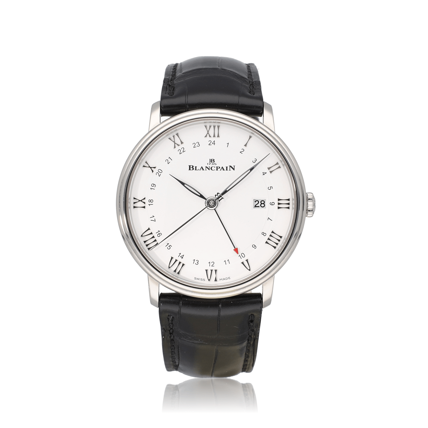 Villeret Complete Calendar 40mm - Blancpain - 6662-1127-55BOCC