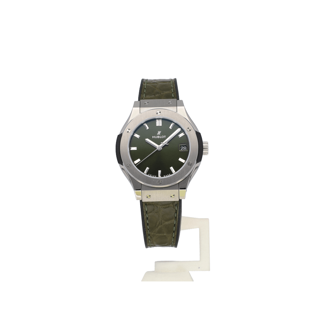 Hublot Classic Fusion Titanium Green 33mm - 581.NX.8970.LROCC - #3 Hublot Classic Fusion Titanium Green 33mm - 581.NX.8970.LROCC - #3