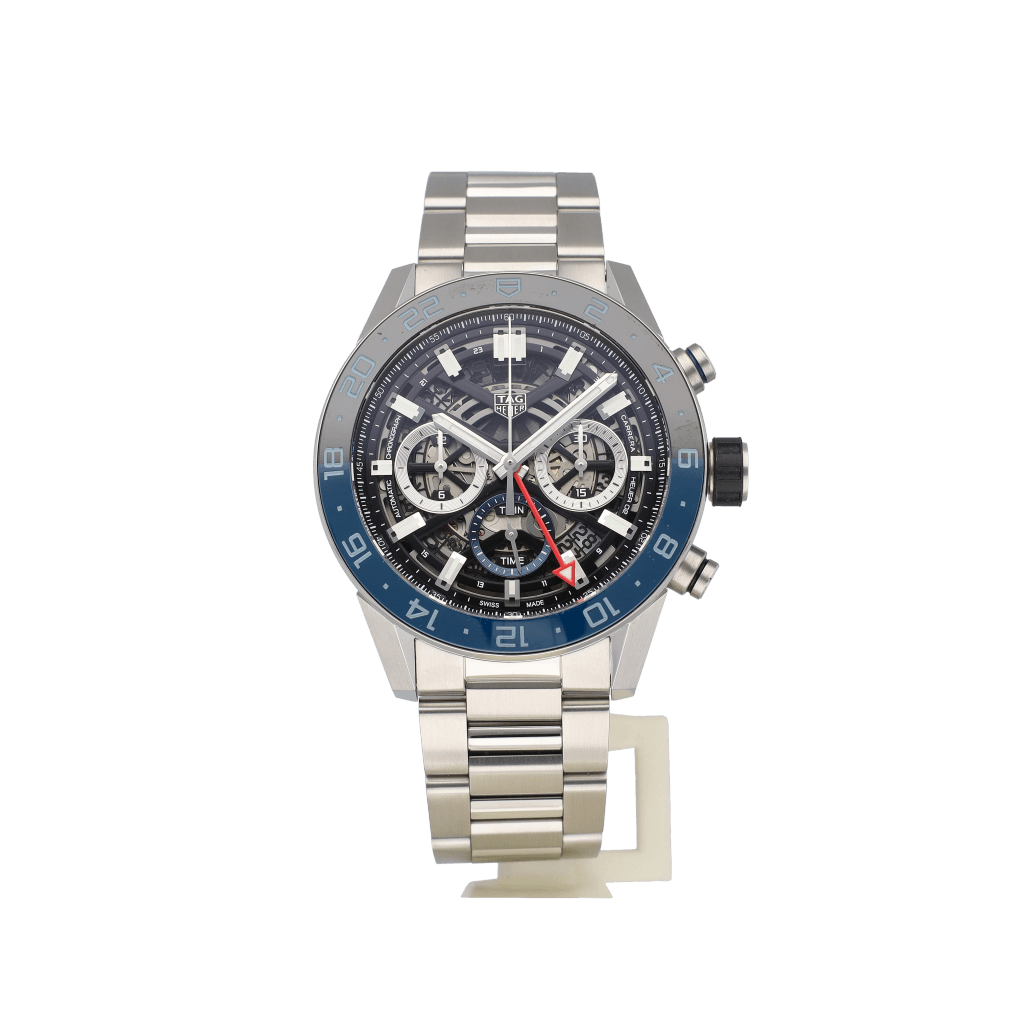 TAG Heuer Carrera Calibre Heuer 02 Chronograph GMT 45mm - CBG2A1Z.BA0658 - #4 TAG Heuer Carrera Calibre Heuer 02 Chronograph GMT 45mm - CBG2A1Z.BA0658 - #4