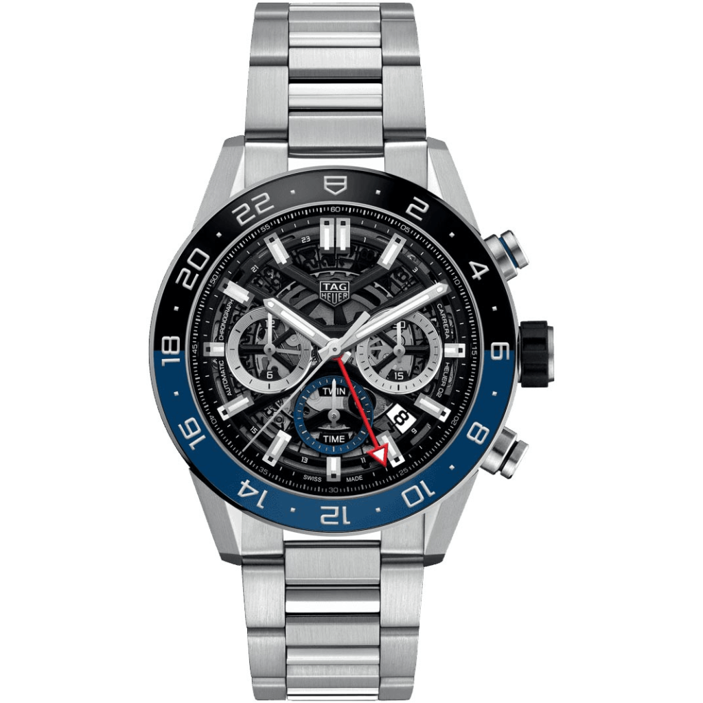 TAG Heuer Carrera Calibre Heuer 02 Chronograph GMT 45mm - CBG2A1Z.BA0658 - #2 TAG Heuer Carrera Calibre Heuer 02 Chronograph GMT 45mm - CBG2A1Z.BA0658 - #2