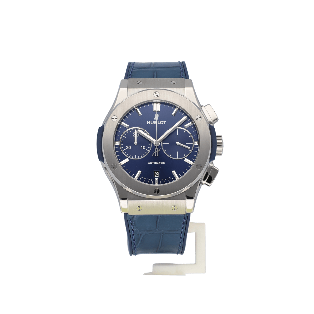 Hublot Classic Fusion Chronograph Titanium Blue 45mm - 521.NX.7170.LROCC - #3 Hublot Classic Fusion Chronograph Titanium Blue 45mm - 521.NX.7170.LROCC - #3