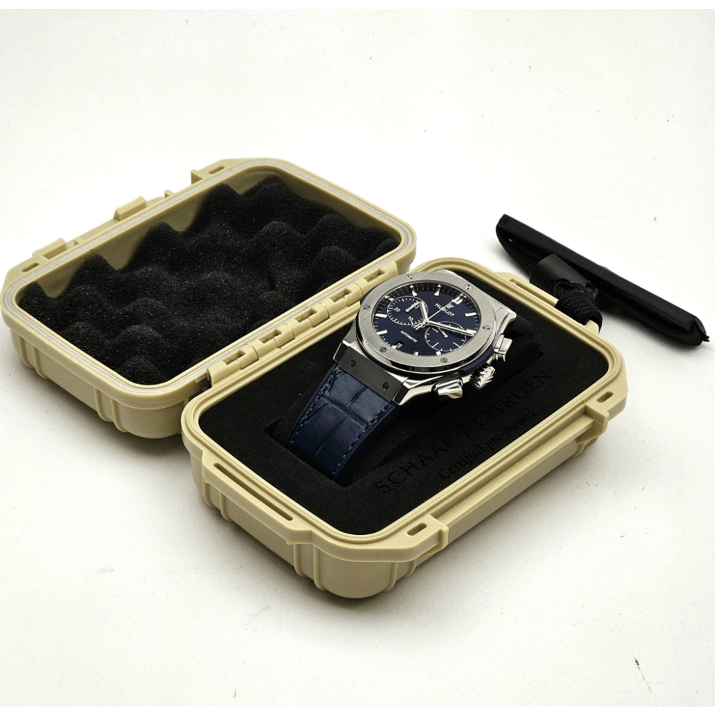 Hublot Classic Fusion Chronograph Titanium Blue 45mm - 521.NX.7170.LROCC - #2 Hublot Classic Fusion Chronograph Titanium Blue 45mm - 521.NX.7170.LROCC - #2