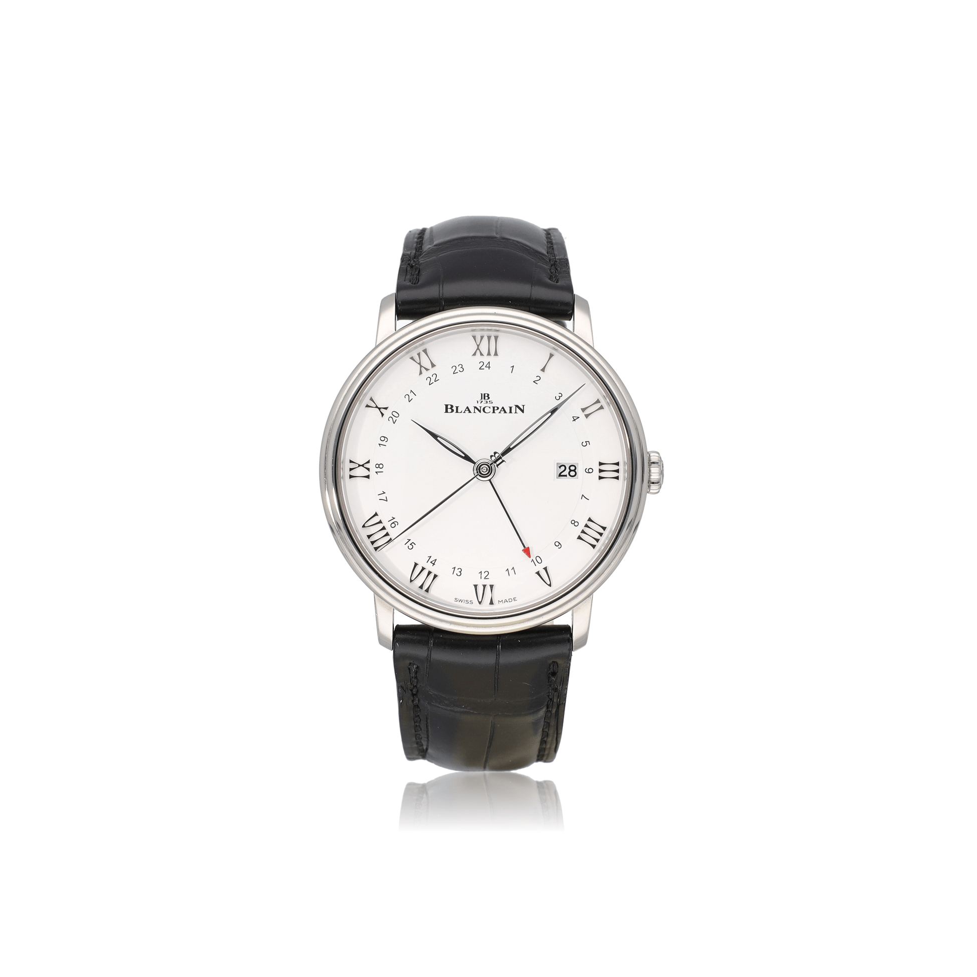 Blancpain Villeret Complete Calendar GMT 40mm - 6662-1127-55BOCC - #1 Blancpain Villeret Complete Calendar GMT 40mm - 6662-1127-55BOCC - #1