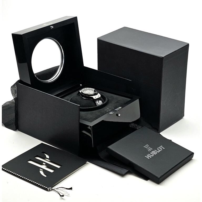 Hublot Big Bang Chronograph Broderie Steel Diamonds 41mm - 343.SX.6570.NR.0804 - #2 Hublot Big Bang Chronograph Broderie Steel Diamonds 41mm - 343.SX.6570.NR.0804 - #2