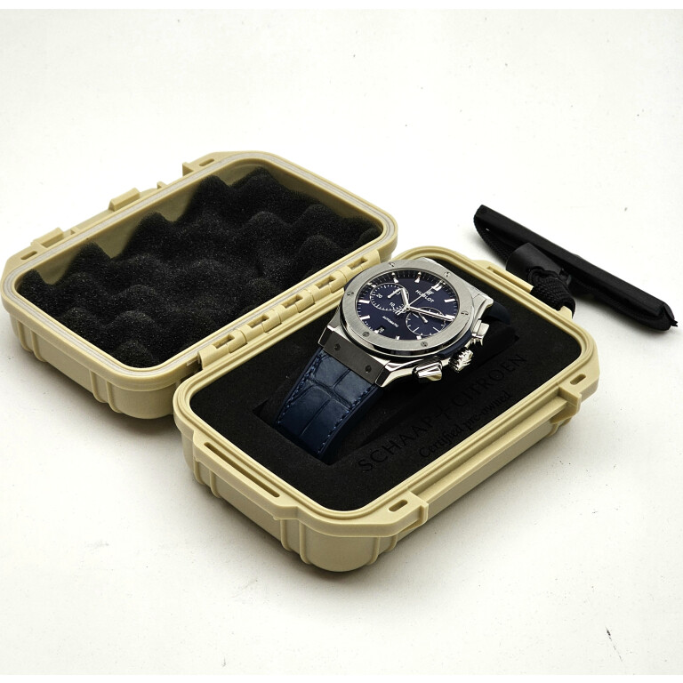 Hublot Classic Fusion Titanium Blue Chronograph 45mm - 521.NX.7170.LR - #2 Hublot Classic Fusion Titanium Blue Chronograph 45mm - 521.NX.7170.LR - #2