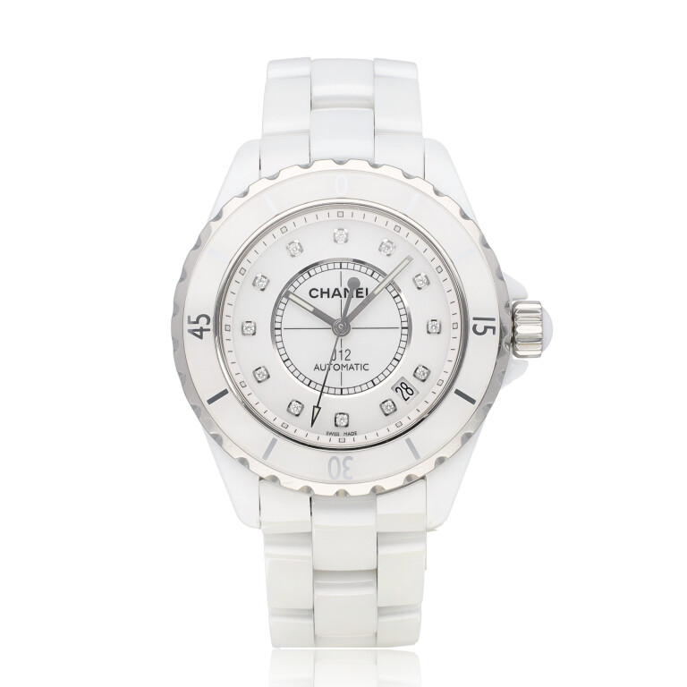 CHANEL J12 White Diamond Indicators 38mm - H1629 - #1 CHANEL J12 White Diamond Indicators 38mm - H1629 - #1