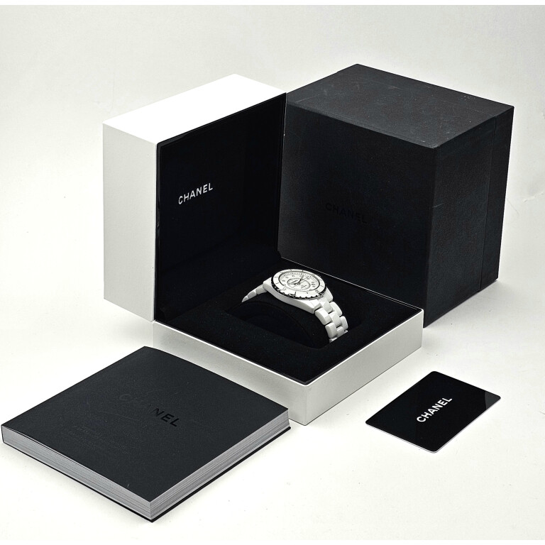 CHANEL J12 White Diamond Indicators 38mm - H1629 - #2 CHANEL J12 White Diamond Indicators 38mm - H1629 - #2