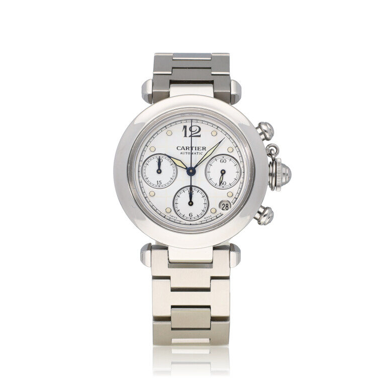 Cartier Pasha de Cartier Chronograph 35mm - W31039M7 - #1 Cartier Pasha de Cartier Chronograph 35mm - W31039M7 - #1