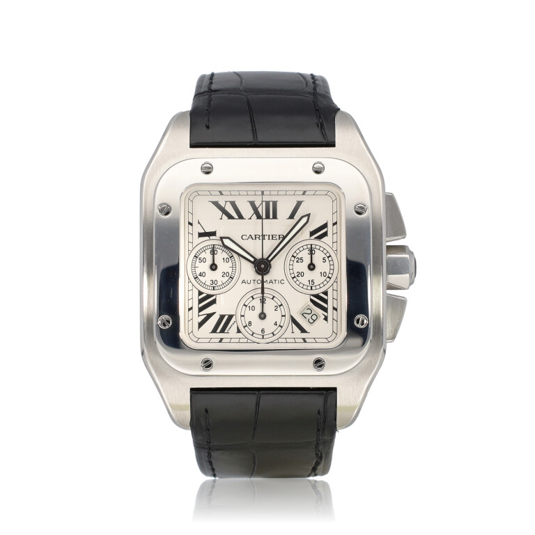 Cartier Santos de Cartier 100 Chronograph XL - W20090X8 - #1 Cartier Santos de Cartier 100 Chronograph XL - W20090X8 - #1