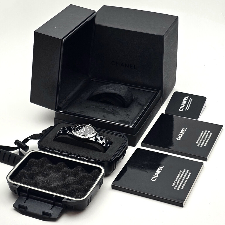 CHANEL J12 Black Diamond Indicators 38mm - H2124 - #2 CHANEL J12 Black Diamond Indicators 38mm - H2124 - #2