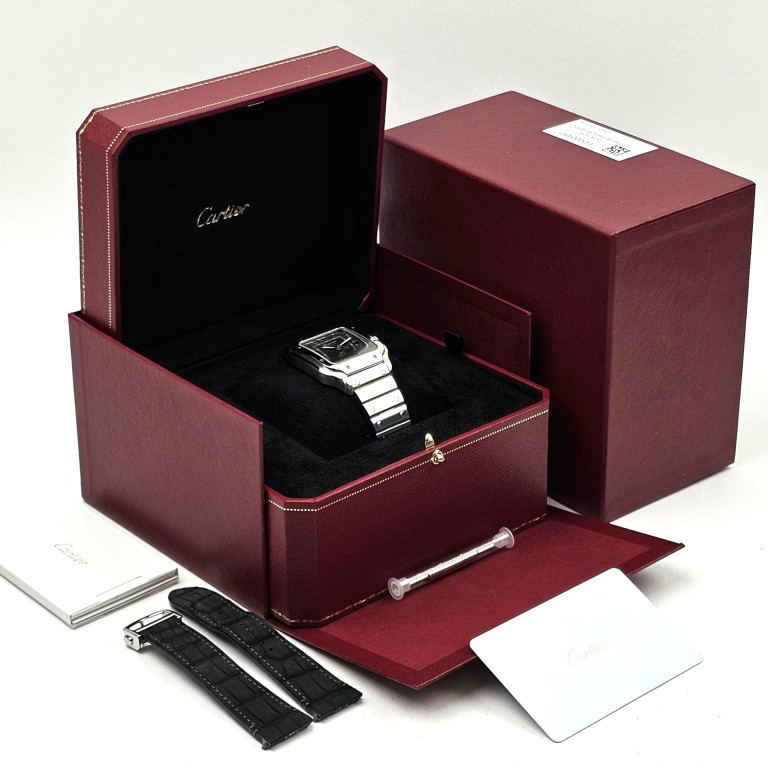 Cartier Santos de Cartier Dual Time LM - WSSA0076 - #2 Cartier Santos de Cartier Dual Time LM - WSSA0076 - #2